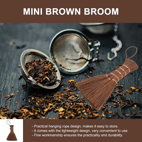 ULTECHNOVO Asian Whisk Broom Natural Straw Broom with Embroidery Nylon Thread Handle with Nylon Hanger in Saudi Arabia