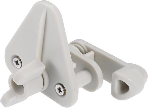 X AUTOHAUX 4pcs Pontoon Boat Gate Latches Replacement Fits 1-1.25 Inch Square Frames White in Saudi Arabia