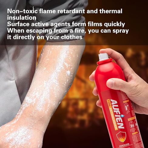 Fire Extinguisher for Home, Non-Toxic Fire Extinguishers for Vehicle,Kitchen, House, Car, Garage, Portable Small Water-Based Fire Extinguisher with Mounting Bracket 4 Pack in Saudi Arabia
