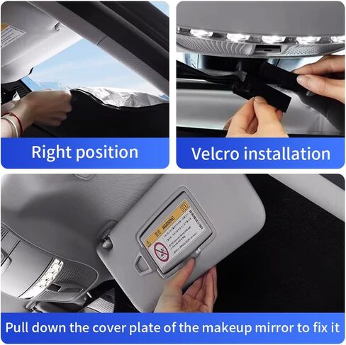 Car Sun Shade for Kia Forte 2019 2020 2021 2022 2023 2024 Auto Interior Accessories Foldable Sunshade Windshield Visor Foldable Cooler Protector Front Windows Cover Shield in Saudi Arabia
