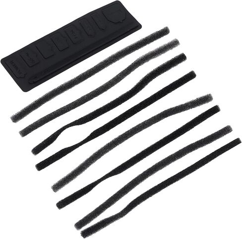 Dust Prevention Plug Kit, Dustproof Kit Host Dust Prevention Cover Dust Net Set Dustproof Mesh Jack Stopper Pack Kits for PS4 PRO, 8 X Dustproof Cotton 1 X Rubber Kit in Saudi Arabia