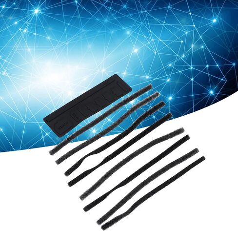 Dust Prevention Plug Kit, Dustproof Kit Host Dust Prevention Cover Dust Net Set Dustproof Mesh Jack Stopper Pack Kits for PS4 PRO, 8 X Dustproof Cotton 1 X Rubber Kit in Saudi Arabia