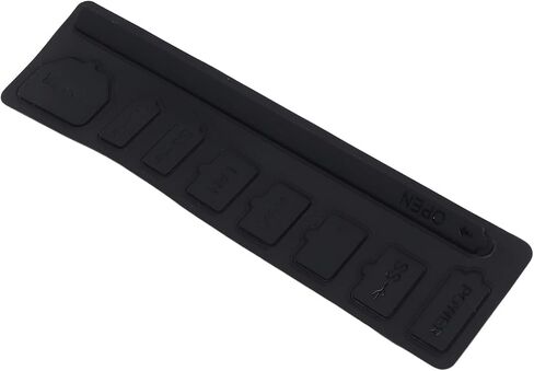 Dust Prevention Plug Kit, Dustproof Kit Host Dust Prevention Cover Dust Net Set Dustproof Mesh Jack Stopper Pack Kits for PS4 PRO, 8 X Dustproof Cotton 1 X Rubber Kit in Saudi Arabia