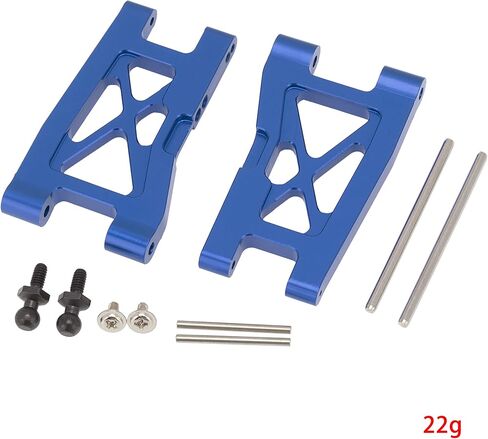 DKKY 4PCS Auminum Alloy Upgrade Parts Front&Rear Suspension Arm for 1/18 LaTrax Teton Desert Prerunner Replace #7630 (Blue) in Saudi Arabia