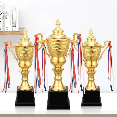 Trophy Award, Large Gold Trophies, 1st Place Trophy Cup for Sports Championships, Tournaments, Award Competitions, Spelling Bee, World Cup Trophy, Champions League Trophy in Saudi Arabia