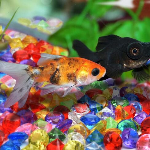 أكريليك ألماس كريستال 240 جم 20 مم، أحجار كريمة وهمية مزهرية حشو مختلط الألوان كنز دائري للهدايا، خزان الأسماك، الحدث، الزفاف، زينة عيد الميلاد in Kuwait