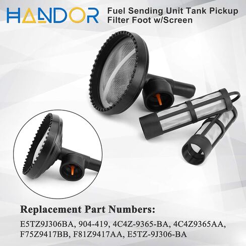 904-419 E5TZ9J306BA Fuel Tank Screen Sock Filter Fuel Pump Strainer Compatible with Fo-rd E350 E450 F250 F350 F450 F550 6.0 7.3L V8 Diesel, Replaces 4C4Z9365BA 4C4Z-9365-BA Fuel Pump Strainer in Saudi Arabia
