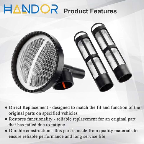 904-419 E5TZ9J306BA Fuel Tank Screen Sock Filter Fuel Pump Strainer Compatible with Fo-rd E350 E450 F250 F350 F450 F550 6.0 7.3L V8 Diesel, Replaces 4C4Z9365BA 4C4Z-9365-BA Fuel Pump Strainer in Saudi Arabia