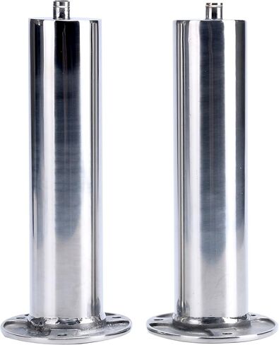 (Set of 2) Heavy Duty Stainless Steel 316 Deluxe Rod Holders with Drain, Flush Mount Fishing Rod Pole Holders, 90 Degree in Saudi Arabia