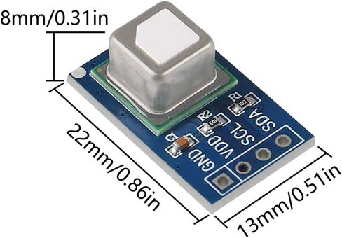 AITRIP 1PCS SCD41 Gas Sensor Module detects CO2, Carbon Dioxide, Temperature and Humidity 2 in 1 Sensor I2C Communication SCD40 Gas Sensor Module in Saudi Arabia
