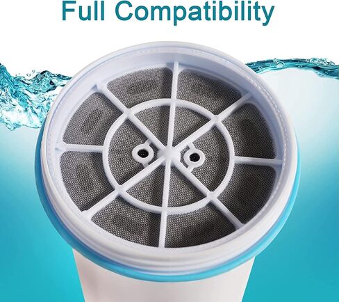 ZR-001 Replacement Water Filters for Pitchers and Dispensers, Most Advanced 6-Stage 0 TDS System (4 Pack) in Saudi Arabia
