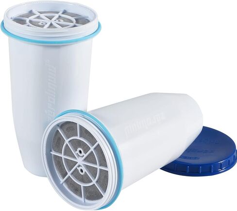 ZR-001 Replacement Water Filters for Pitchers and Dispensers, Most Advanced 6-Stage 0 TDS System (4 Pack) in Saudi Arabia