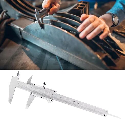 Caliper Depth Caliper 0.02mm Accuracy Digital Metalico Grande Digital, Caliper Tool Clear Scale 0.02mm Accuracy Carbon Steel For Woodworking in Saudi Arabia