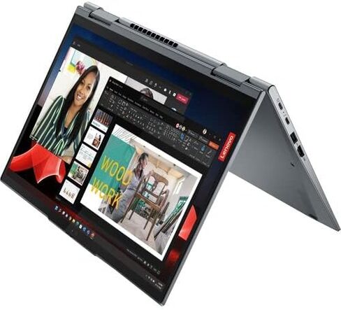 Lenovo ThinkPad X1 Yoga Gen 8 21HQ007TUS 14 كمبيوتر محمول قابل للتحويل 2 في 1 بشاشة لمس - WUXGA - 1920 x 1200 - Intel Core i7 الجيل الثالث عشر i7-1365U Deca-core [10 Core] 1.80 جيجا هرتز - منصة Intel Evo - 32 جيجابايت in Kuwait
