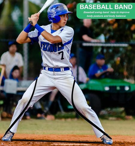Baseball Swing Trainer Bands, Baseball Softball Resistance Bands, Arm Strength Training Equipment Exercise, Baseball Softball Swing & Pitching Training in Saudi Arabia