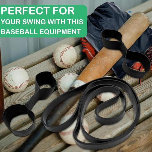 Baseball Swing Trainer Bands, Baseball Softball Resistance Bands, Arm Strength Training Equipment Exercise, Baseball Softball Swing & Pitching Training in Saudi Arabia
