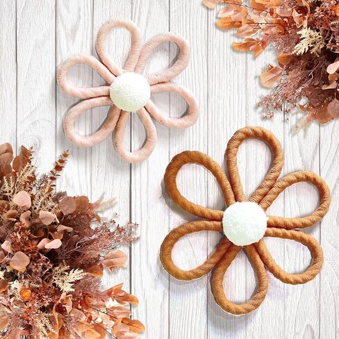 ديكور حائط على شكل زهرة الأقحوان من Ereniko Boho لغرفة نوم الفتيات وغرفة الأطفال وغرفة المعيشة وغرفة المعيشة in Kuwait