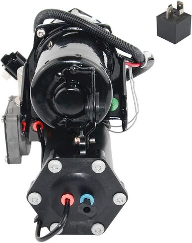 مضخة ضاغط تعليق هوائي من Surwit متوافقة مع لاند روفر رينج روفر LR3 LR4 لـ 6 مقابس جزء نظام هيتاشي # LR023964 in Kuwait