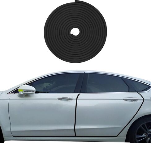 Car Door Protector Edge Guards, Universal Rubber Seal U Shape Car Door Protection, Automotive Door Entry Guard No Glue Required, Universal Car Accessories Fit for Most Cars, Sedans, SUV in Saudi Arabia
