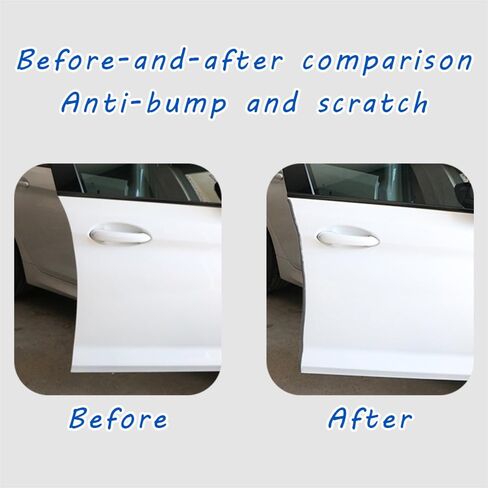 Car Door Protector Edge Guards, Universal Rubber Seal U Shape Car Door Protection, Automotive Door Entry Guard No Glue Required, Universal Car Accessories Fit for Most Cars, Sedans, SUV in Saudi Arabia