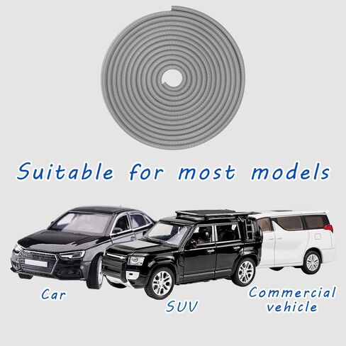 Car Door Protector Edge Guards, Universal Rubber Seal U Shape Car Door Protection, Automotive Door Entry Guard No Glue Required, Universal Car Accessories Fit for Most Cars, Sedans, SUV in Saudi Arabia