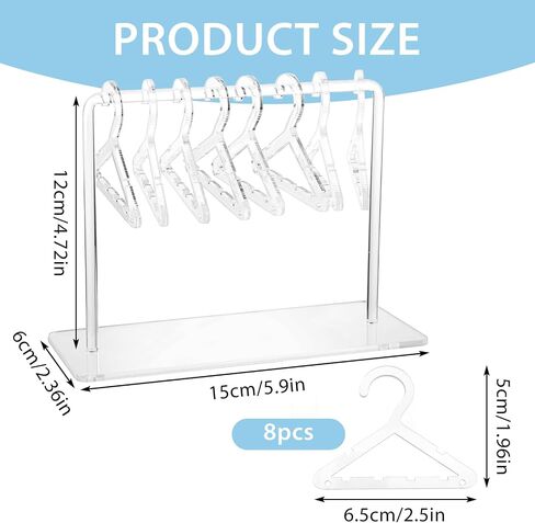 Lusofie Earring Holder Organizer Earring Hanger Rack with Mini Hangers Acrylic Earring Holder Earring Display for Stud Earrings & Hoop Earrings(Rose gold) in Saudi Arabia