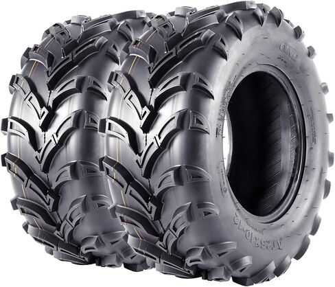 إطارات 25x10-12 6PR ATV - لجميع التضاريس، الطرق الوعرة، UTV، مجموعة من 2، بدون أنبوب in Kuwait