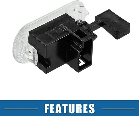 الداخلية مصباح إضاءة صندوق الأمتعة بالسيارة من باب المجاملة Footwell التمهيد مصباح رقم 1J0947301 لشركة فولكس فاجن طوارق 2011-2017 ABS PC الأبيض in Saudi Arabia