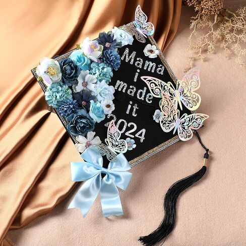 قبعة التخرج DIY - قبعة التخرج الساحرة لتزيين موسم التخرج، تغليف صندوق هدايا مصنوع يدويًا in Kuwait