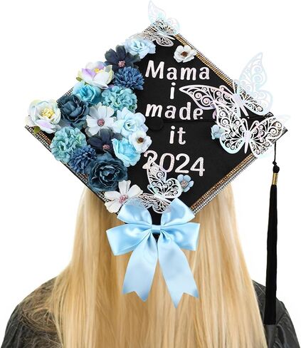 قبعة التخرج DIY - قبعة التخرج الساحرة لتزيين موسم التخرج، تغليف صندوق هدايا مصنوع يدويًا in Kuwait