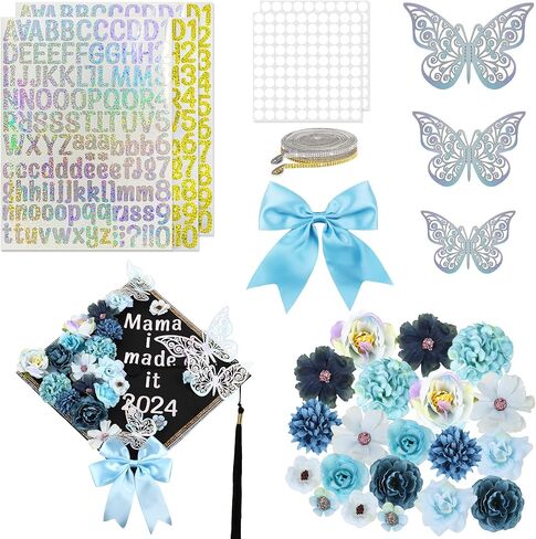 قبعة التخرج DIY - قبعة التخرج الساحرة لتزيين موسم التخرج، تغليف صندوق هدايا مصنوع يدويًا in Kuwait