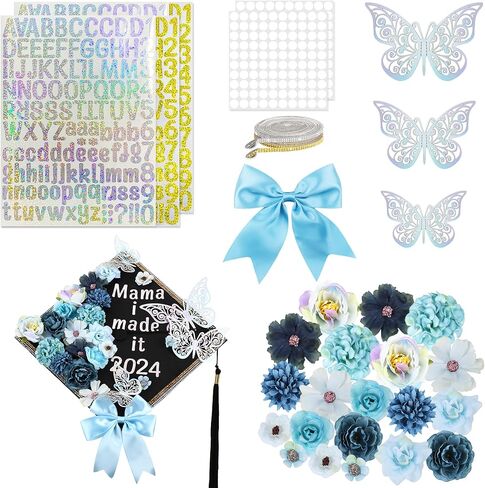 قبعة التخرج DIY - قبعة التخرج الساحرة لتزيين موسم التخرج، تغليف صندوق هدايا مصنوع يدويًا in Kuwait