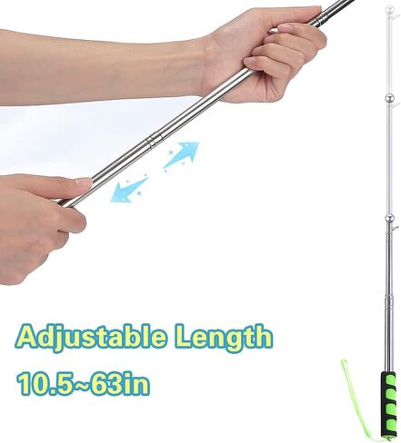 Orange Boat Flag 63 Inch Adjustable Hand-Held Flagpole, Durable Water Ski Flag with Stable Holder and Boat Flag Pole Boat Safety Flag Skier Down Flag for Swimmers Surfer Safety Equipment in Saudi Arabia