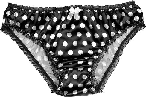 سراويل داخلية نسائية من الساتان بولكادوت تانجا بيكيني من الساتيني in Kuwait