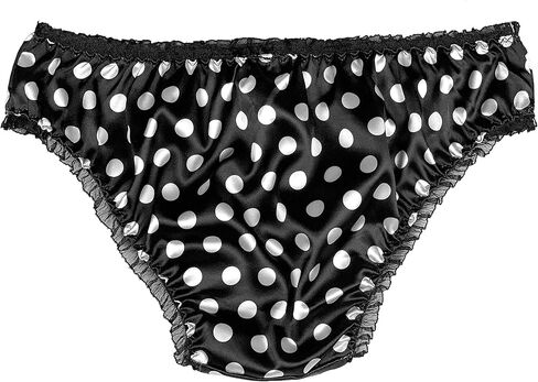 سراويل داخلية نسائية من الساتان بولكادوت تانجا بيكيني من الساتيني in Kuwait