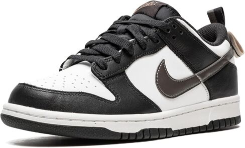 Nike Youth Dunk Low DH9764 001 Black White Metallic - Size 4Y in Saudi Arabia