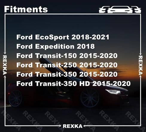 Rexka 50pcs Wheel Opening Molding Clip Retainer Compatible with Ford W716507-S300 Expedition EcoSport Transit 150 250 350 W716507S300 in Saudi Arabia