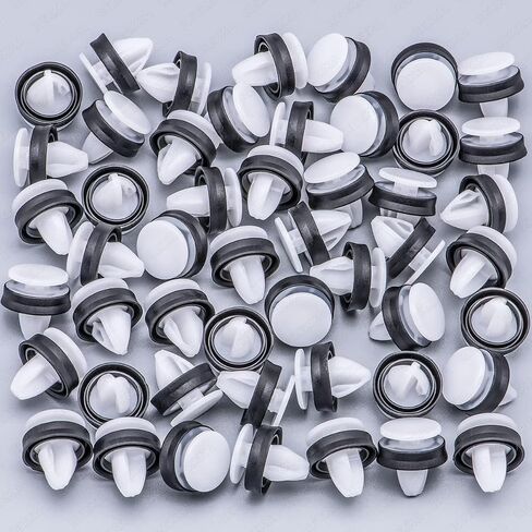 Rexka 50pcs Wheel Opening Molding Clip Retainer Compatible with Ford W716507-S300 Expedition EcoSport Transit 150 250 350 W716507S300 in Saudi Arabia