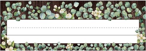 لوحات اسم الأوكالبتوس بوهو الخضرة لوحات أسماء لديكور الفصول الدراسية في المزرعة الريفية 36 قطعة in Kuwait