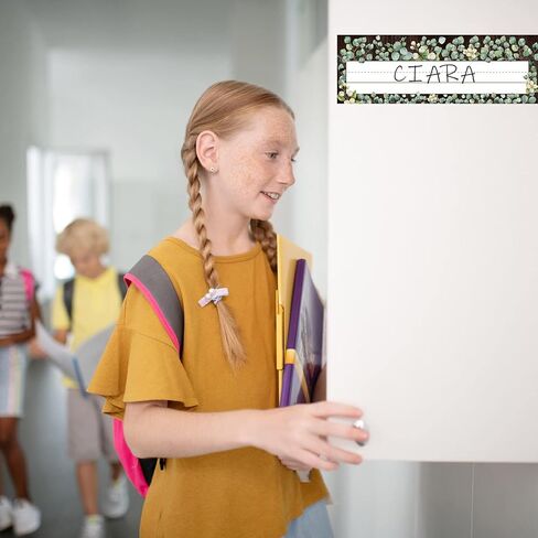 لوحات اسم الأوكالبتوس بوهو الخضرة لوحات أسماء لديكور الفصول الدراسية في المزرعة الريفية 36 قطعة in Kuwait