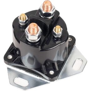 BlueStars SS598T Starter Solenoid Compatible with 110 John Deere Ford F150 F250 F350 12-Volt System 4 terminals - Replaces STS1 SS4 SS598