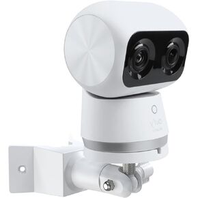 Corner Wall Mount Bracket Compatible with Eufy Security Indoor Cam S350 Camera (White)