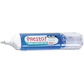 Presto! Multipurpose Correction Pen, 12 ml, White, Sold as Pack of 2