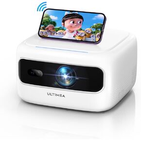 ULTIMEA Portable Mini Projector, 2K Decoding 300 ANSI Lumens, Full HD Movie Projector with Upgraded 5G/2.4G WiFi and Bluetooth, Electric Focus Compatible with iOS Android Phone /TV Stick Apollo P10 in Saudi Arabia