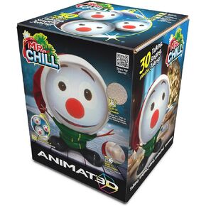 Mr. Chill Talking Animated Snowman with Built in Projector & Speaker Plug'n Play