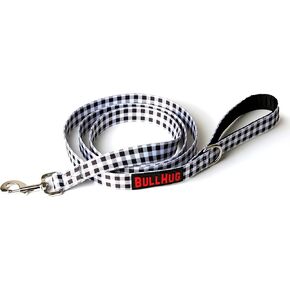 BULLHUG Harness – Made for Larger Chested Dogs Like English Bulldogs, French Bulldogs, Pugs & More. Stops Dogs from Pulling & Choking on Walks (Black Floral, Small)