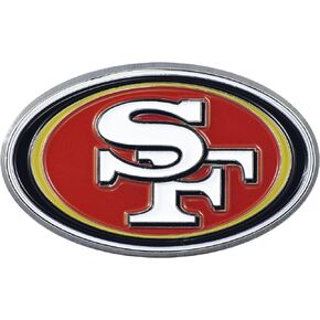 FANMATS NFL 3D Color Metal Emblem, Diecut Team Logo Auto Emblem