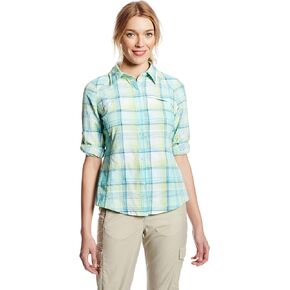 Columbia Sportswear Women's Silver Ridge Plaid Long Sleeve Shirt