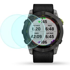 Poyiccot 2Pack Compatible with Garmin Enduro 2 Screen Protector, 9H Hardness Tempered Glass Screen Protector for Garmin Enduro 2 [Full Cover Protective ] [Anti Scratch]
