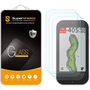 Supershieldz (3 Pack) Designed for Garmin Approach G80 Tempered Glass Screen Protector, Anti Scratch, Bubble Free
